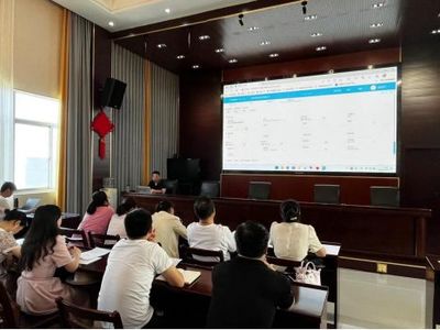 睢宁县国资办开展国资国企在线监管系统建设业务培训